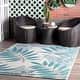 nuLOOM Modern Floral Outdoor/ Indoor Porch Area Rug - Thumbnail 0
