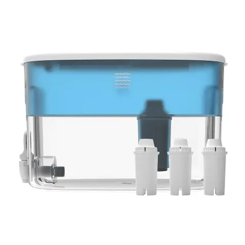 Drinkpod Dispenser Alkaline Water Filter pH Ionizer Countertop Water Purifier 2.4 Gallon Alkaline Water Dispenser pH Ionized