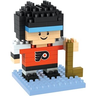 Philadelphia Flyers 3D NFL BRXLZ Bricks Puzzle Player