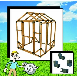 6X6 E-Z Frame Standard Greenhouse or Storage Shed Structure Kit