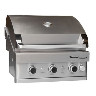 Barbeques Galore Turbo Elite 3-Burner Built-In Gas Grill