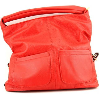 Mellow World Rose Pattern Women Synthetic Red Shoulder Bag