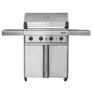 Barbeques Galore 2017 Turbo 4-Burner Freestanding Gas Grill