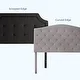 Brookside Liza Upholstered Curved and Scoop-Edge Headboards - Thumbnail 13