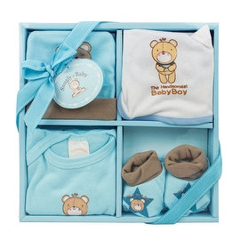 4-Piece Baby Gift Set, Blue