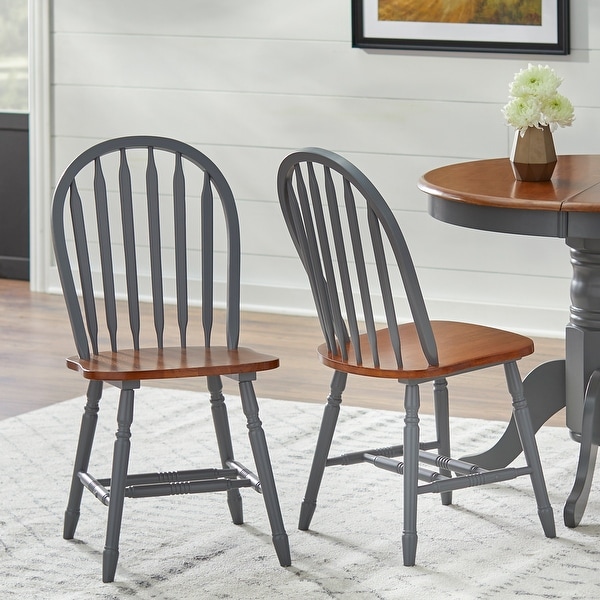 Simple Living Carolina Windsor Dining Chairs (Set of 2)