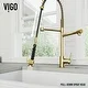VIGO Zurich Pull-Down Spray Kitchen Faucet - Thumbnail 39