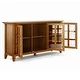 WYNDENHALL Normandy SOLID WOOD 62 inch Wide Transitional Wide Storage Cabinet - 62"w x 18"d x 34" h - Thumbnail 17