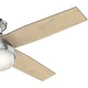 Hunter 52" Dempsey Low Profile Ceiling Fan with LED Light Kit and Handheld Remote - Thumbnail 23
