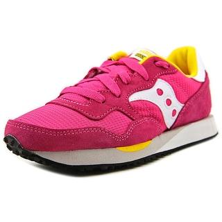 Saucony Dxn Trainer Round Toe Suede Sneakers