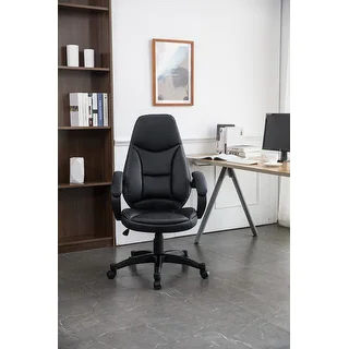 Link to High-Back Faux Leather Chair Similar Items in Home Office Furniture