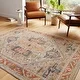 Alexander Home Luxe Antiqued Distressed Boho Area Rug - Thumbnail 9