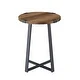 preview thumbnail 30 of 33, Middlebrook Barnett Round Metal Wrap Side Table