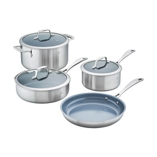 ZWILLING Spirit 3-ply 7-pc Stainless Steel Ceramic Nonstick Cookware Set