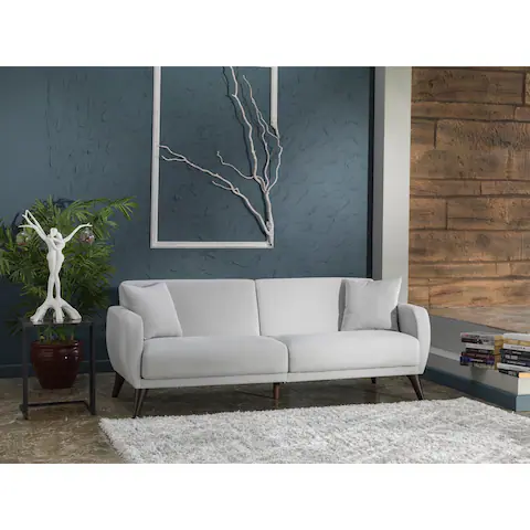 Bellona Sleeper Sofa-In-A-Box with Storage and Stain-resistant Fabric - 33"x79"x31"
