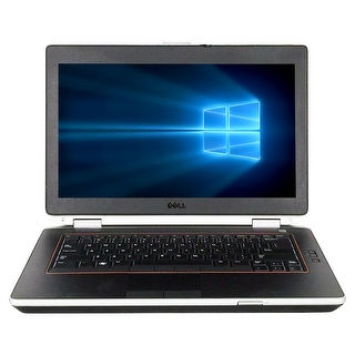 Refurbished Dell Latitude E6420 14.0" Laptop Intel Core i5 2520M 2.5G 16G DDR3 500G DVD Win 10 Pro 1 Year Warranty - Silver