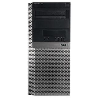 Refurbished Dell OptiPlex 980 Tower Intel Core I5 650 3.2G 8G DDR3 1TB DVDRW Win 7 Pro 64 Bits 1 Year Warranty - Black