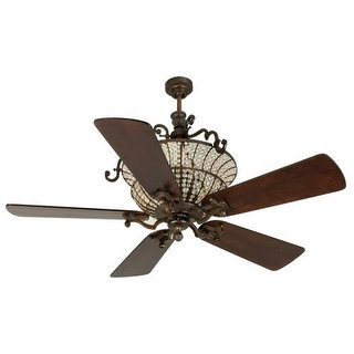 Craftmade K10878 Cortana 54" 5 Blade DC Indoor Ceiling Fan - Blades and Remote Included