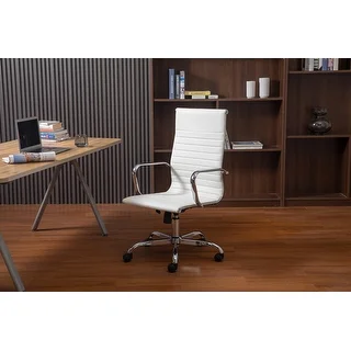 Link to High Back Office Chair Home Desk Chair PU Leather Similar Items in Home Office Furniture