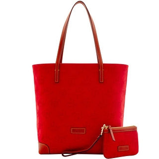 Dooney & Bourke Crest Everyday Tote with Wristlet (Introduced by Dooney & Bourke at $248 in Dec 2016) - Red