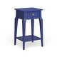 Thumbnail 24, Daniella 1-Drawer Wood Storage Accent End Table by iNSPIRE Q Bold. Changes active main hero.