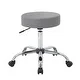 preview thumbnail 5 of 7, Boss Caressoft Chrome-finished Adjustable Upholstered Medical Stool Grey