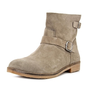 Lucky Brand Galvann   Round Toe Suede  Ankle Boot