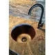 Thumbnail 9, Premier Copper Products BR16DB3 16-inch Round Hammered Copper Prep Sink w/ 3.5-inch Drain Opening. Changes active main hero.