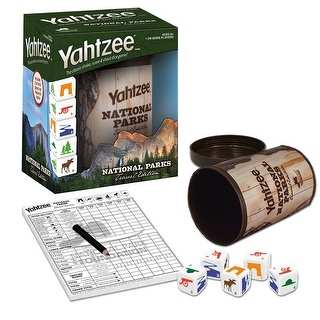 National Parks Yahtzee Dice Game