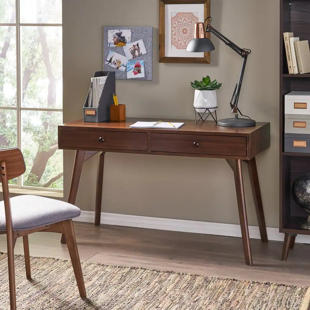 Julio Acacia Wood Desk by Christopher Knight Home