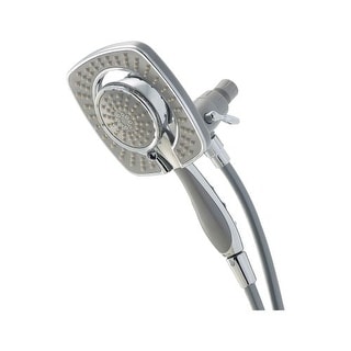 Delta 75582D In2ition 2-in-1 Shower Head and Hand Shower with 5 Spray Settings