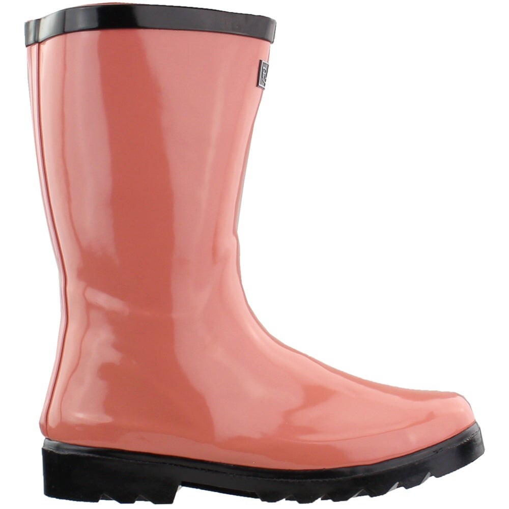 Puddletons Classic Rain Kids Girls Boots - Pink