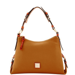Dooney & Bourke Pebble Grain Small East West Slouch (Introduced by Dooney & Bourke at $228 in Sep 2016) - Caramel
