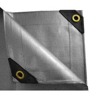Link to 20 x 20 Heavy Duty Canopy Tarp - Silver Similar Items in Garage & Automotive