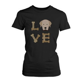 Golden Retriever LOVE Women's Shirt Cute Gifts for Retriever Dog Owners
