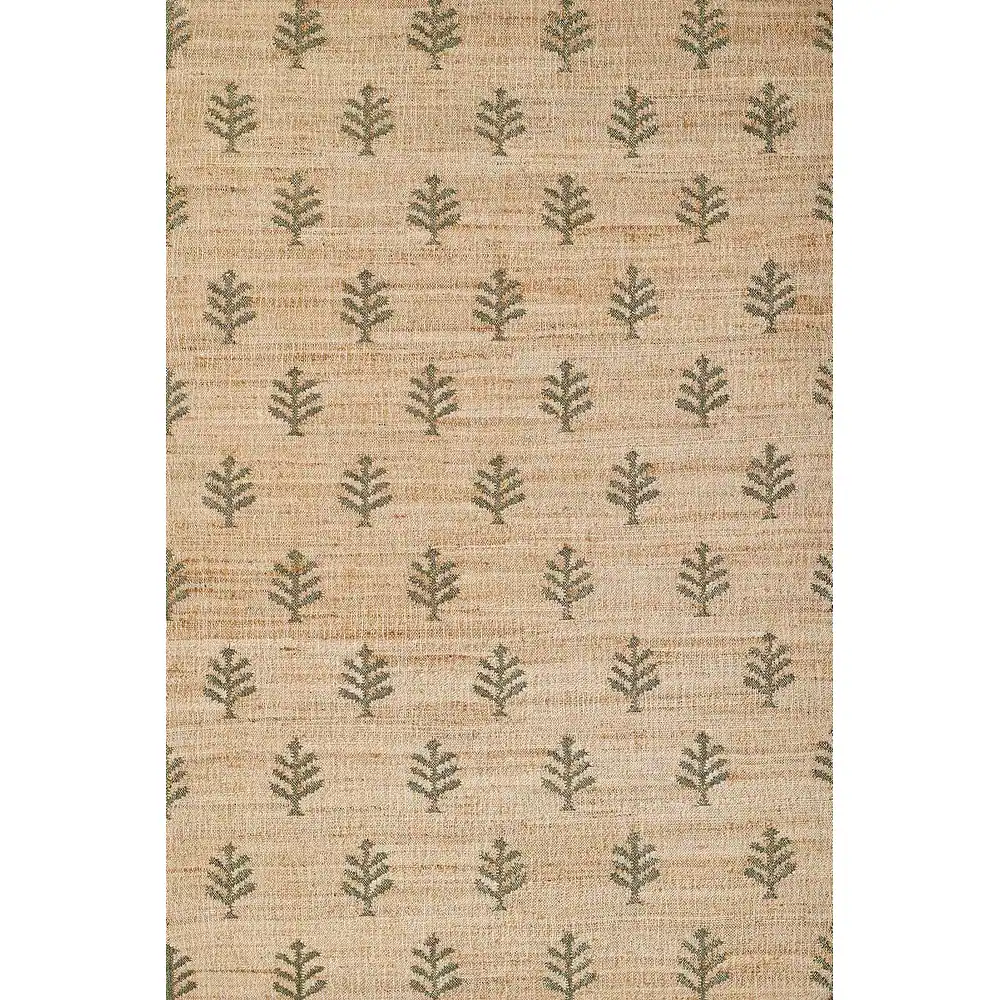 Erin Gates by Momeni Orchard Verdure Natural Hand Woven Wool and Jute Area Rug