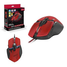 Speedlink Red Maximum 8200-dpi Ultra-precise Laser Sensor Kudos Gaming Mouse For PC