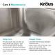 KRAUS Premier Stainless Steel 32 inch 2-Bowl Undermount Kitchen Sink - Thumbnail 3