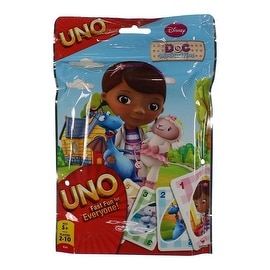 Disney Doc McStuffins Kids Uno Card Game in Foil Bag