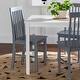 Porch & Den Pompton 5-piece Dining Set with Slat Back Chairs - Thumbnail 2