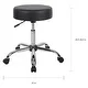 preview thumbnail 7 of 7, Boss Caressoft Chrome-finished Adjustable Upholstered Medical Stool