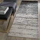 preview thumbnail 110 of 162, SAFAVIEH Adirondack Vera Modern Ombre Distressed Area Rug 2'6" x 10' Runner - Silver/Black