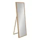 Thumbnail 23, Carbon Loft Beckman Wood Framed Free-standing Mirror - 18x58. Changes active main hero.