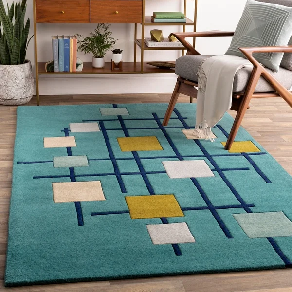 Carson Carrington Soderkoping Hand Tufted Wool Area Rug