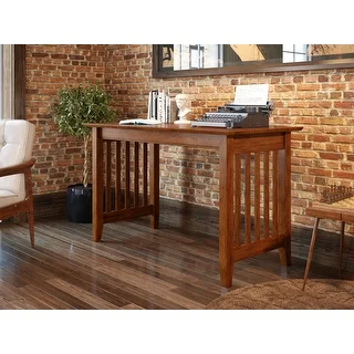Link to Atlantic Furniture Mission Walnut Wood Writing Desk Similar Items in Student Desks