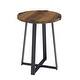 preview thumbnail 32 of 33, Middlebrook Barnett Round Metal Wrap Side Table