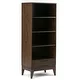 Thumbnail 17, WYNDENHALL Pearson SOLID HARDWOOD 60 inch x 24 inch Mid Century Modern Bookcase with Storage - 24"w x 16"d x 60"h. Changes active main hero.