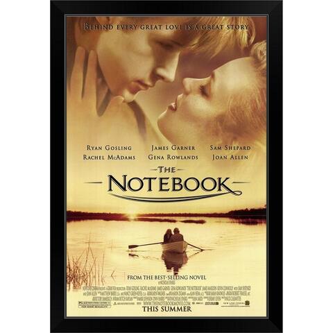 "The Notebook (2004)" Black Framed Print