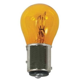 GE 12310 Miniature Lamp Bulb #1157NA-BP, 13/14 V, Amber