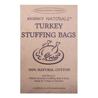 Regency Naturals RW875N Turkey Stuffing Bags, 100% Cotton, Set of 2